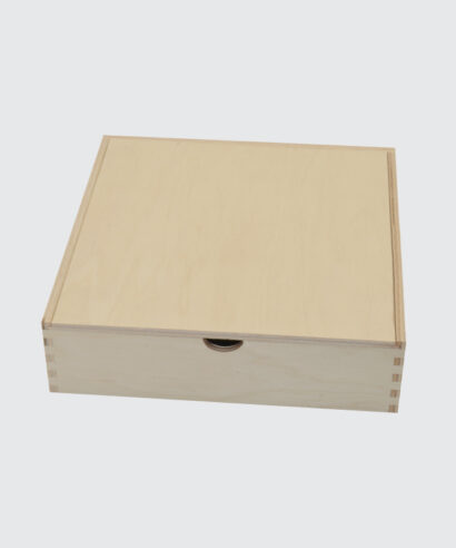 Ξύλινο Κουτί Δώρου - 20x20x5 (cm)